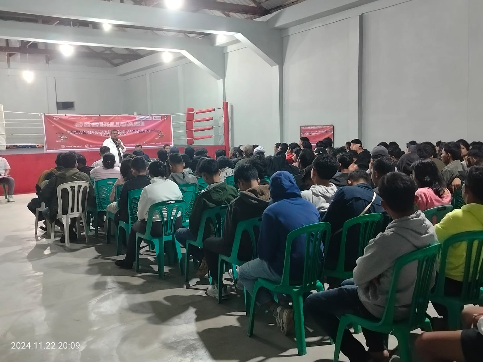 KPU Provsu Dan PA GMNI Laksanakan Sosialisasi Peningkatan Partisipasi Pemilih 2024