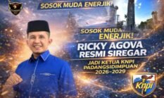 Sosok Muda Enerjik! Ricky Agova Resmi Jadi Ketua KNPI Padangsidimpuan 2026-2029